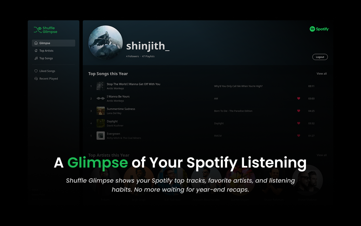 Shuffle Glimpse